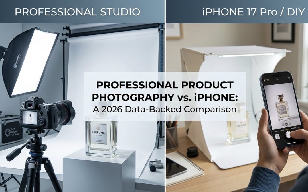 Professional Product Photography vs iPhone: 2026 ROI Comparison
