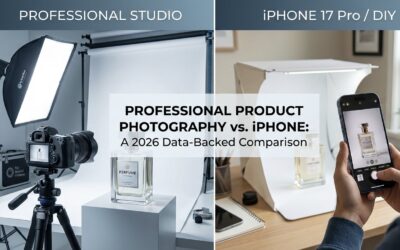 Professional Product Photography vs iPhone: 2026 ROI Comparison