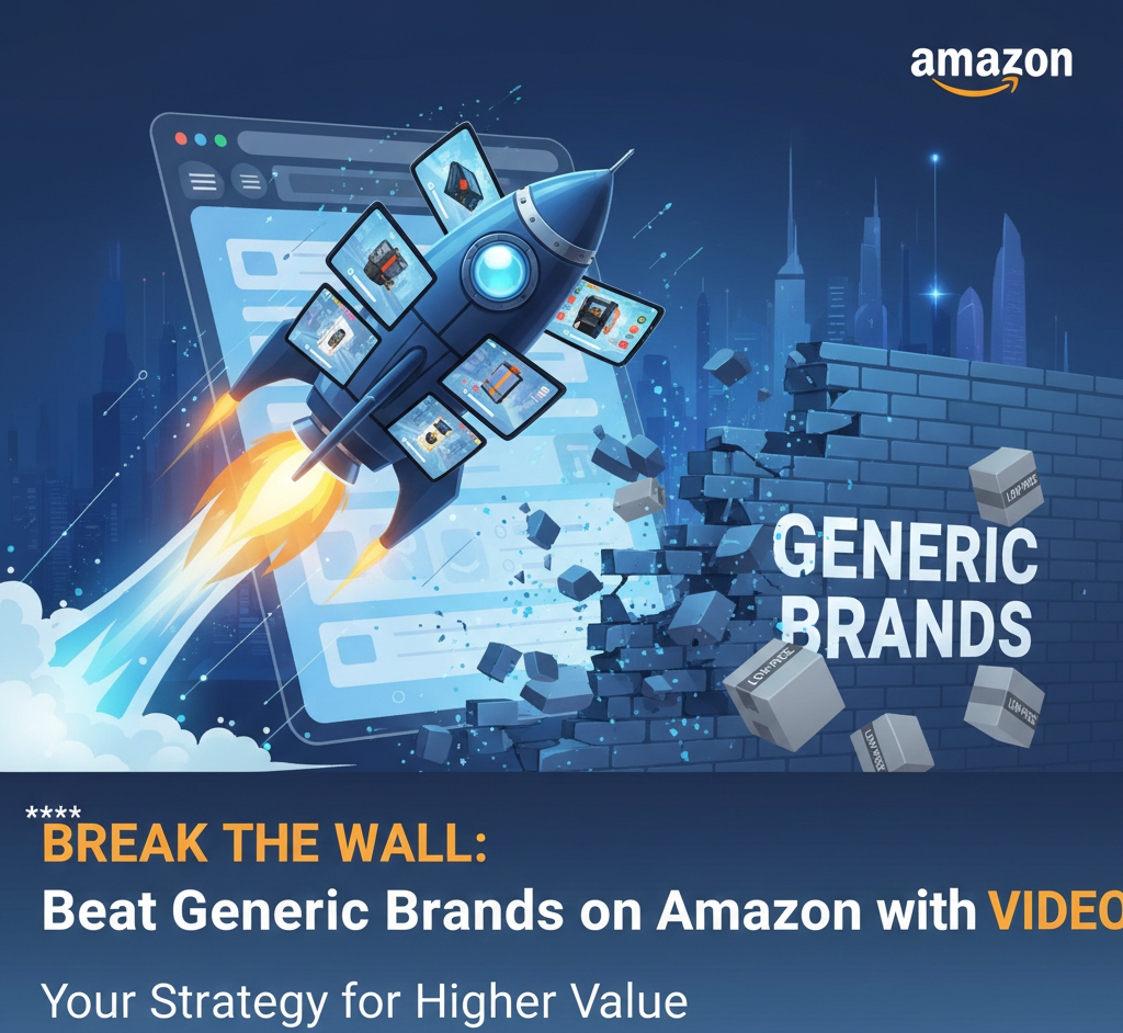 Beat generic brands on Amazon using professional product video strategy